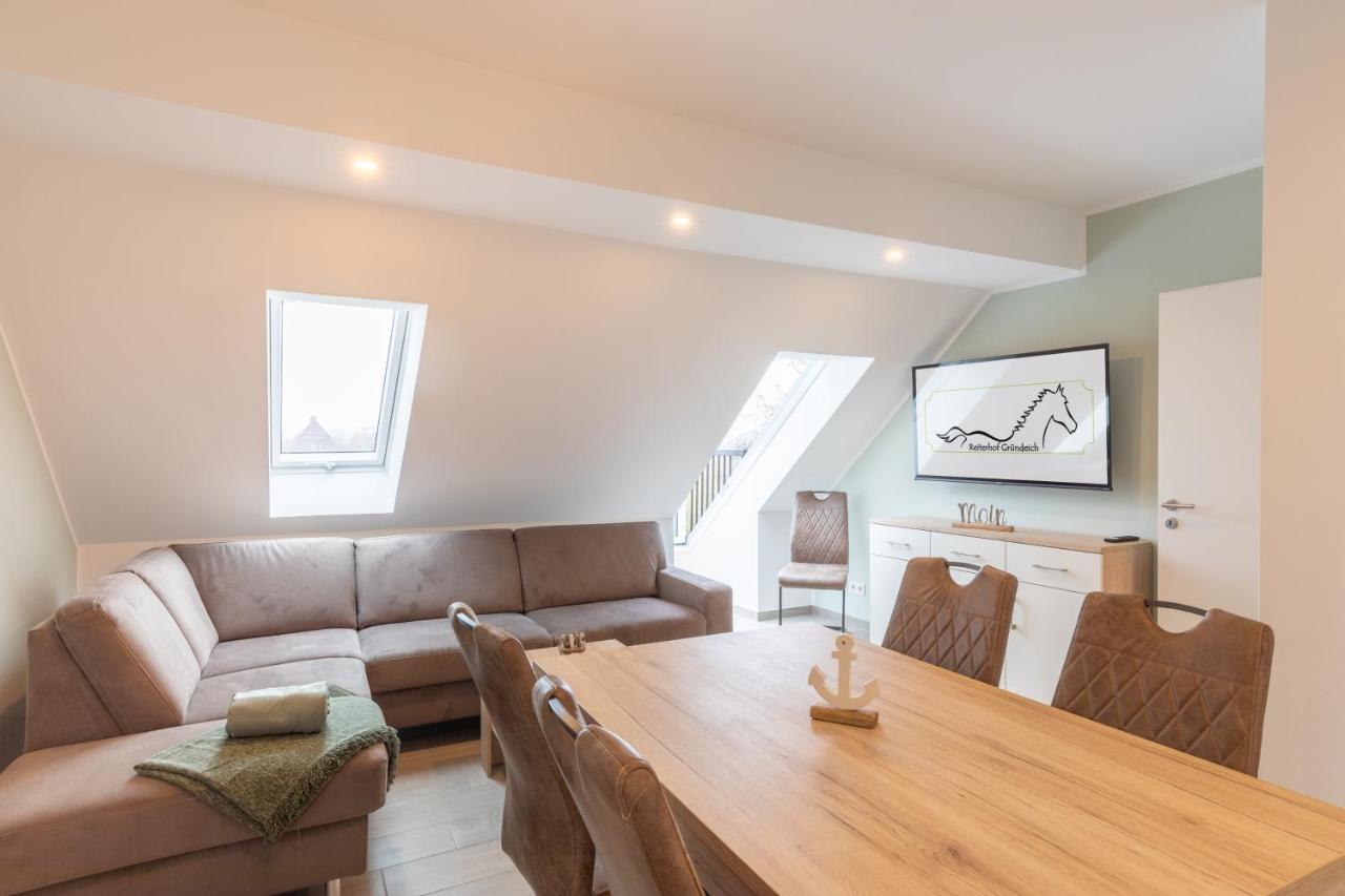 Apartamento Reiterhof Gründeich Holtgast Exterior foto
